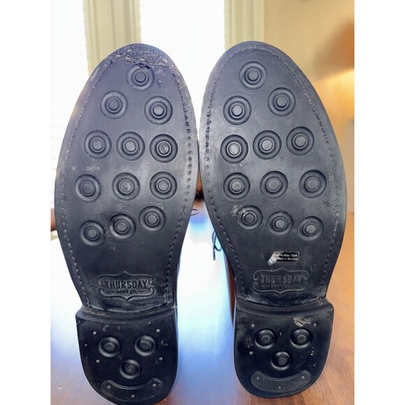 Thursday Boot Co. Scout Brown Leather Chukka Boots Men’s 10 Handmade Mexico - Picture 10 of 13